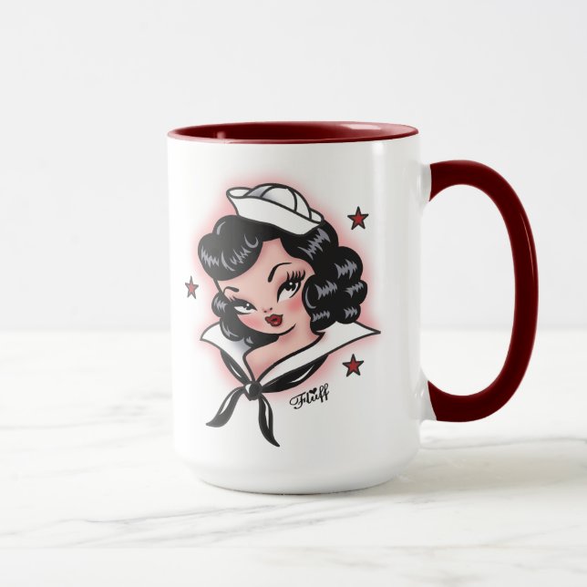 Fluff Suzy Sailor Tasse (Rechts)