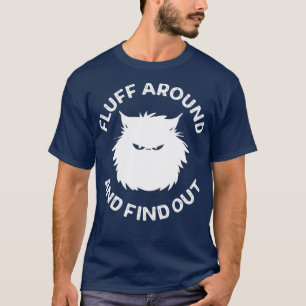 Fluff umher und erkunden Chat Lover T-Shirt