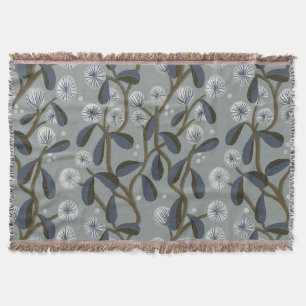 Fluffe Blume Muster Decke