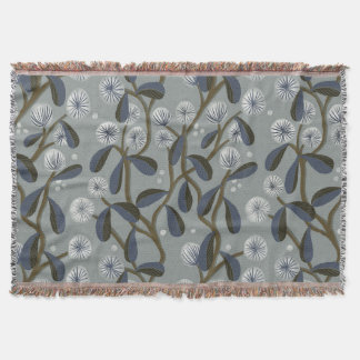Fluffe Blume Muster Decke