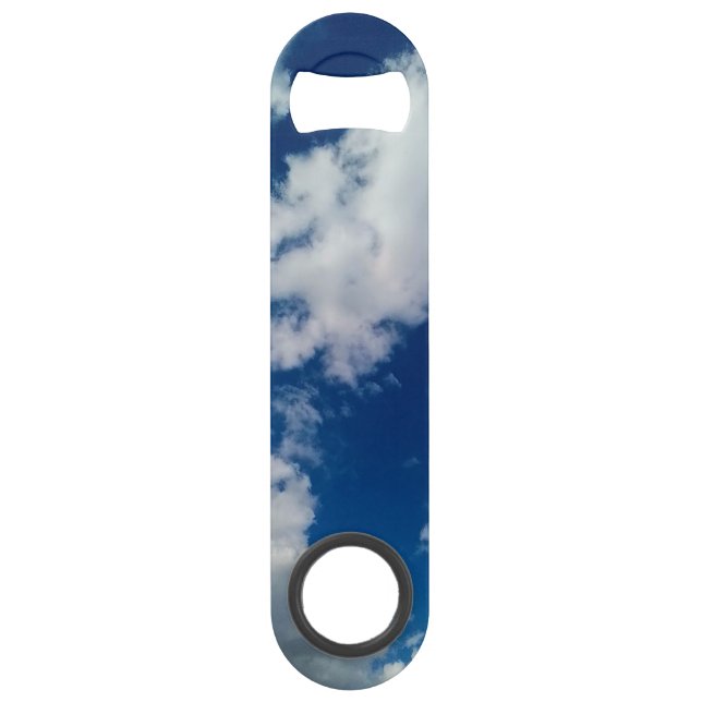Fluffe Wolken Speed Flaschenöffner (Vorderseite)