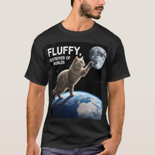 Fluffig, Zerstörer der Welten T-Shirt