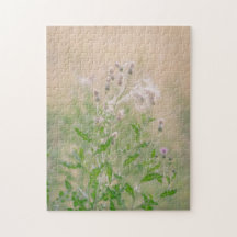 Fluffige Blumen Puzzle