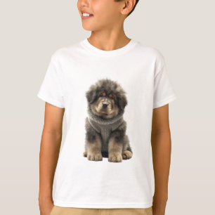 Fluffiger Mastiff-Welpe Kinder T-Shirt