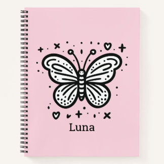 Fluffiges Büffel Baby - Kawaii Farm Tier Notizbuch