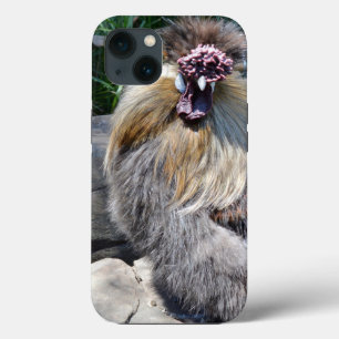Fluffiges hässliches Huhn, iPhone 13 Hülle