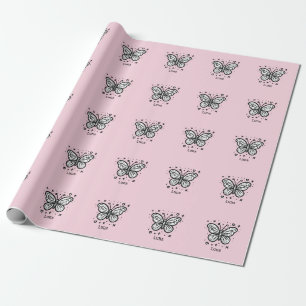 Fluffy Buffalo Baby - Kawaii Farm Animal Geschenkpapier