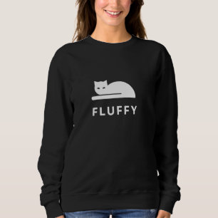Fluffy Cat T - Shirt Niedliches Funny Kitty Desi