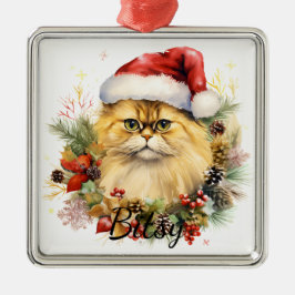 FLUFFY CHRISTMAS FERIENGESCHICHTE ORNAMENT AUS METALL