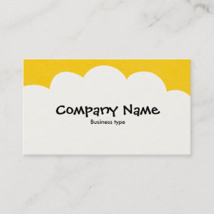 Fluffy Clouds - Amber Visitenkarte