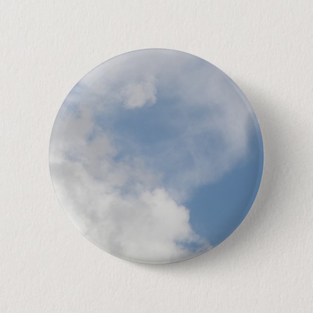 Fluffy Clouds Button (Vorderseite)