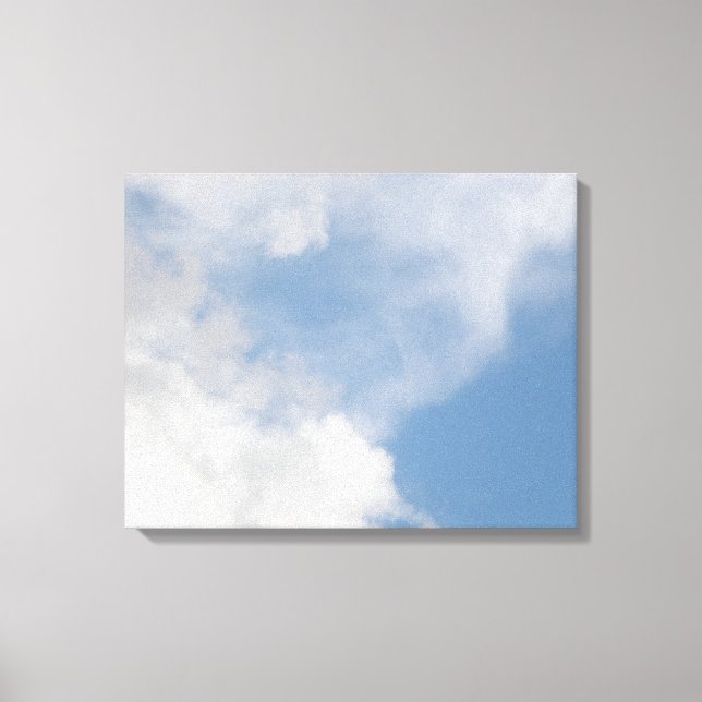 Fluffy Clouds Canvas Print Leinwanddruck (Vorderseite)