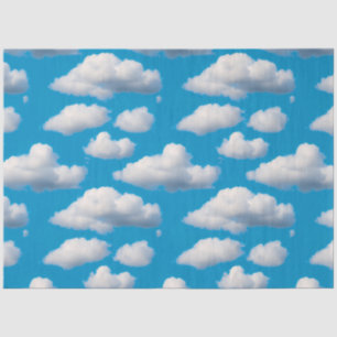 Fluffy Clouds Seidenpapier