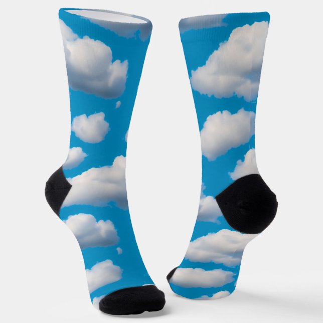 Fluffy Clouds Socken (Gewinkelt)