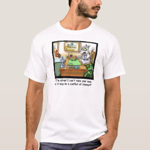 Fluffy Cohen Anwältin @Claw Lustige Katze & Anwält T-Shirt