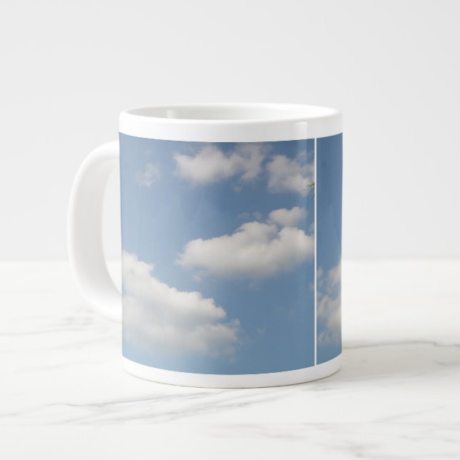 Fluffy Cumulus Clouds Tasse (Vorderseite Links)