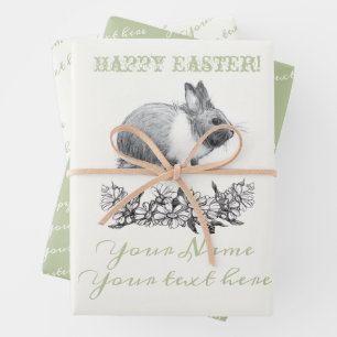 Fluffy des Kaninchens Geschenkpapier Set