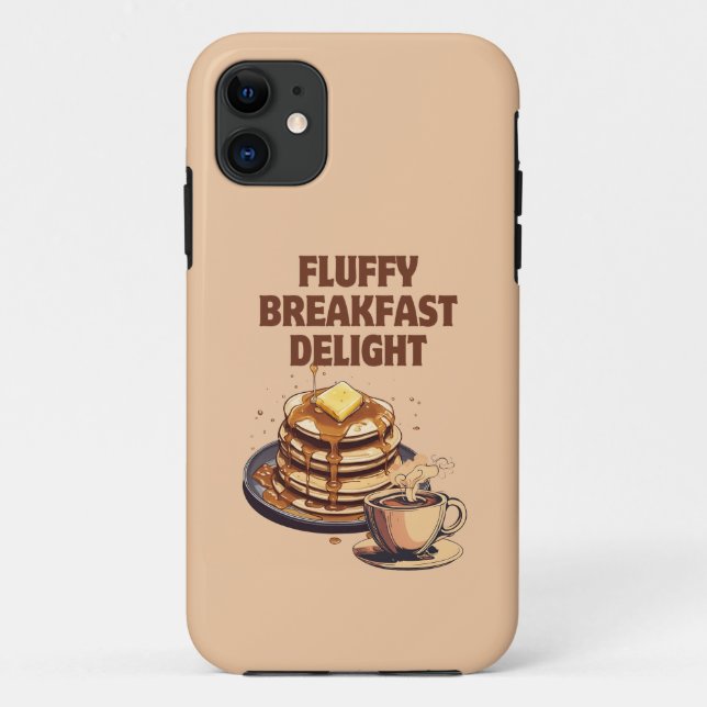 Fluffy Pancake Frühstücksbuffet Case-Mate iPhone Hülle (Rückseite)