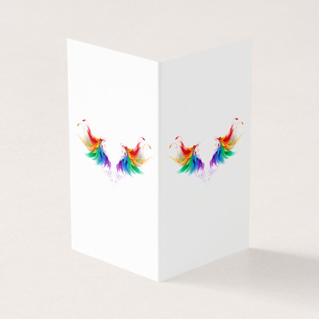 Fluffy Rainbow Wings (Vorderseite)