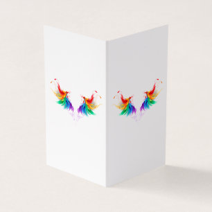 Fluffy Rainbow Wings