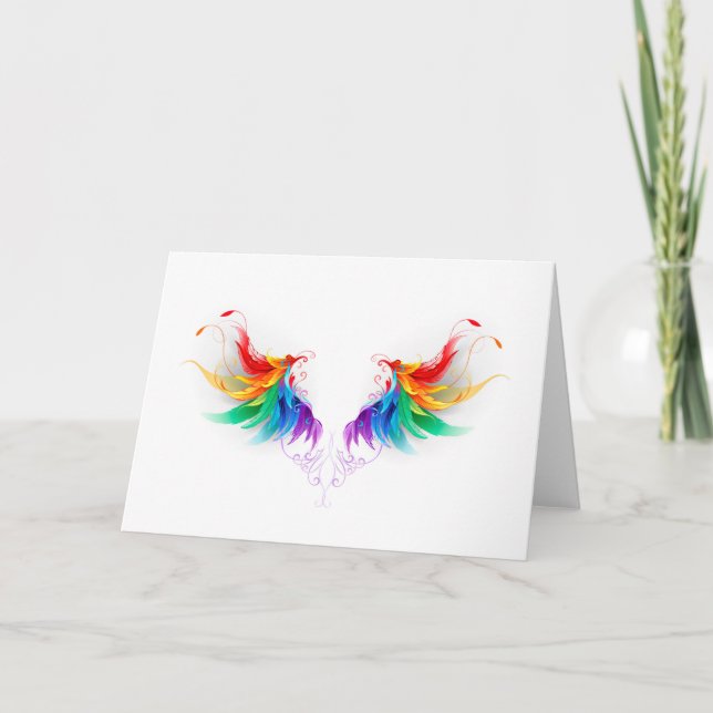 Fluffy Rainbow Wings (Vorderseite)