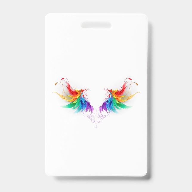 Fluffy Rainbow Wings Ausweis (Vorderseite)