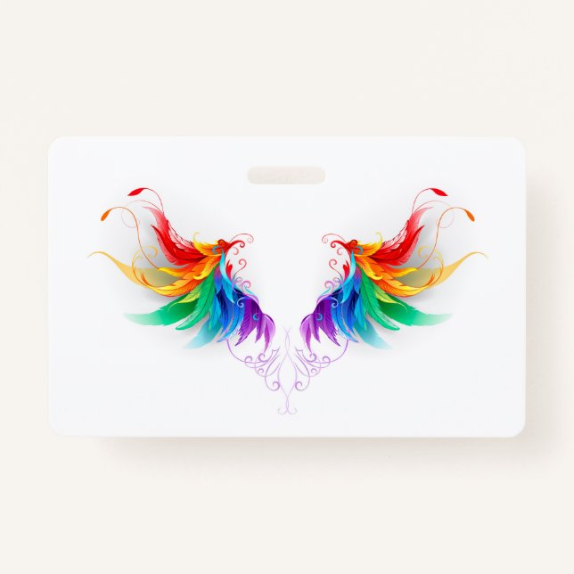 Fluffy Rainbow Wings Ausweis (Vorderseite)