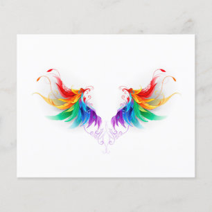Fluffy Rainbow Wings Flyer
