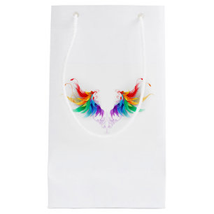 Fluffy Rainbow Wings Kleine Geschenktüte