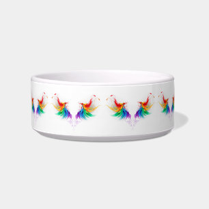 Fluffy Rainbow Wings Napf