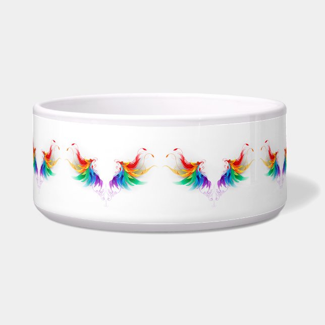 Fluffy Rainbow Wings Napf (Vorderseite)