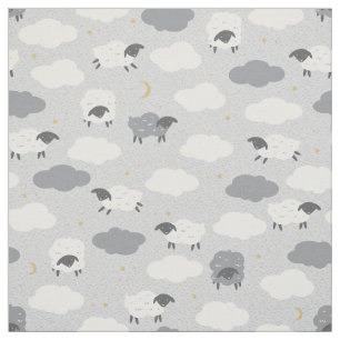 Fluffy Sheep Stoff