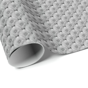 Fluffy White Dandelions Nattern Muster Geschenkpapier