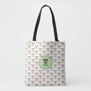 Fluffy White Sheep Tasche