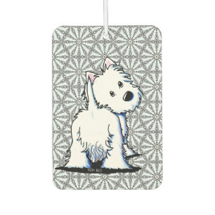 Fluffybutt Westie Autolufterfrischer