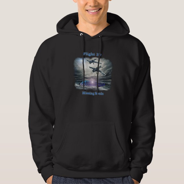 Flug 19 Dreieck Bermuda Hoodie (Vorderseite)