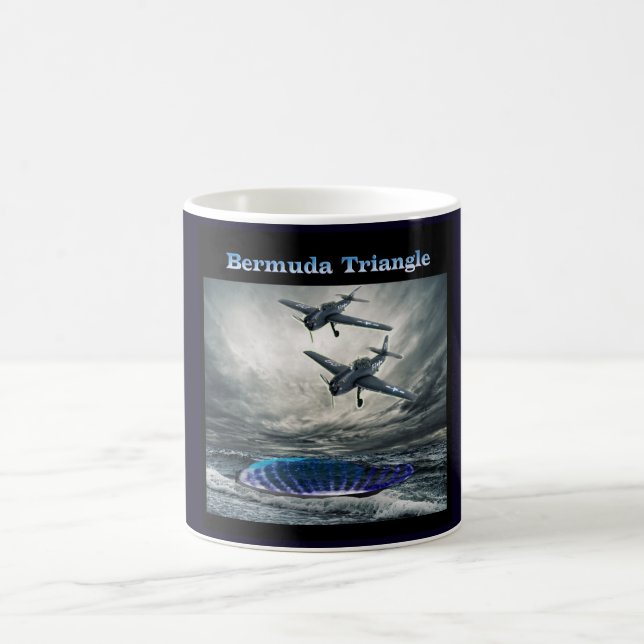 Flug 19 Dreieck Bermuda Kaffeetasse (Mittel)