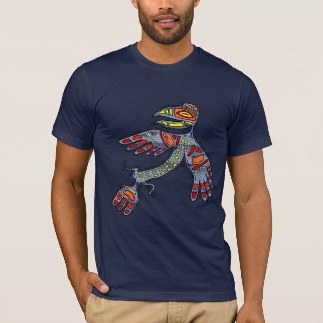 Flug 1 Indianer T-Shirt (Vorderseite)