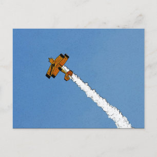 Flug 1 PCI Postkarte