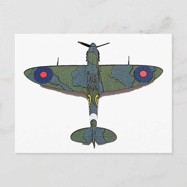 Flug 5 pccm postkarte (Vorderseite)