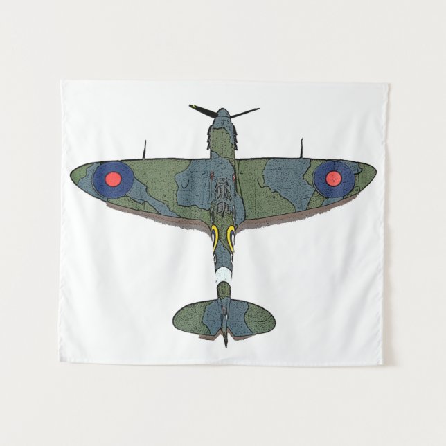 Flug 5 wtcna wandteppich (Vorderseite (Horizontal))