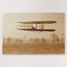 Flug 85 Orville Wright Bi-Flugzeug C 1904 Sepia