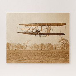 Flug 85 Orville Wright Bi-Flugzeug C 1904 Sepia Ji