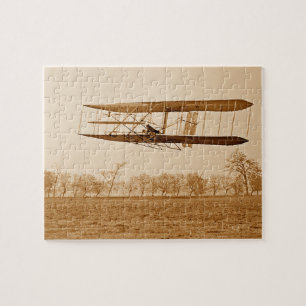 Flug 85 Orville Wright Doppeldecker C 1904 Sepia J