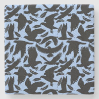Flug der Adler schwarz.w L Blue BG