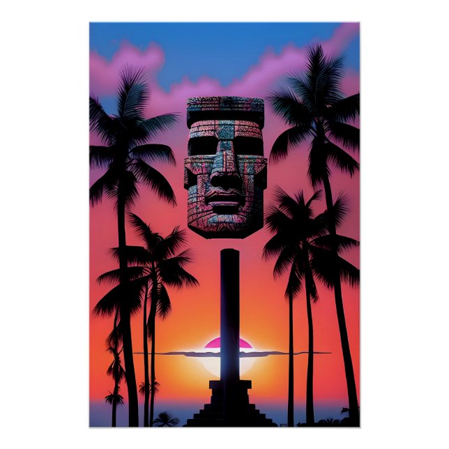 Flug der Tiki Poster (Vorderseite)