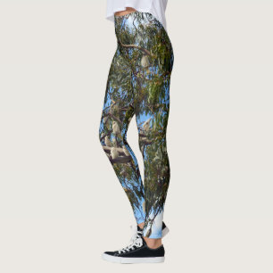 "Flug der Wildtiere: Weißaustralische Kakados Leggings
