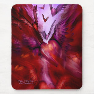Flug des Herzens Mousepad