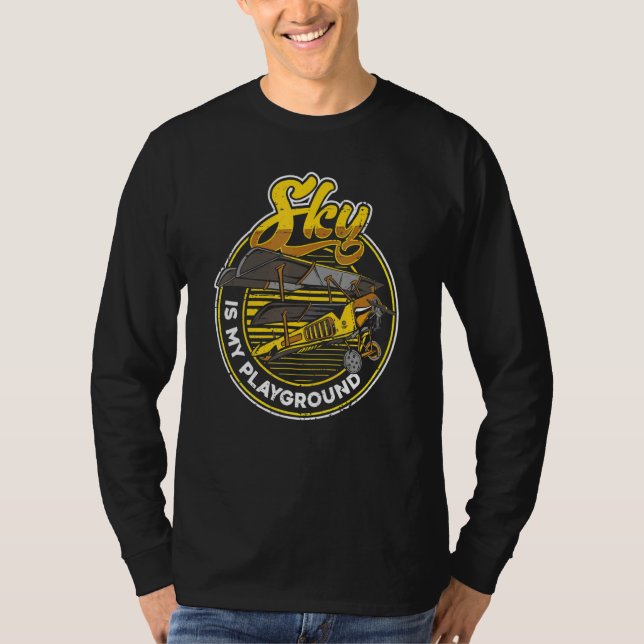 Flug des Piloten T-Shirt (Vorderseite)