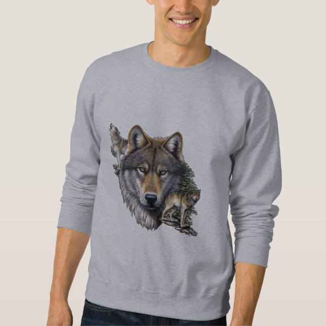 FLUG DES WOLF-BRET DES SWEATSHIRT-FOTC DES SWEATSHIRT (Vorderseite)
